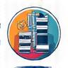 Icon depicting supplement manufacturing process